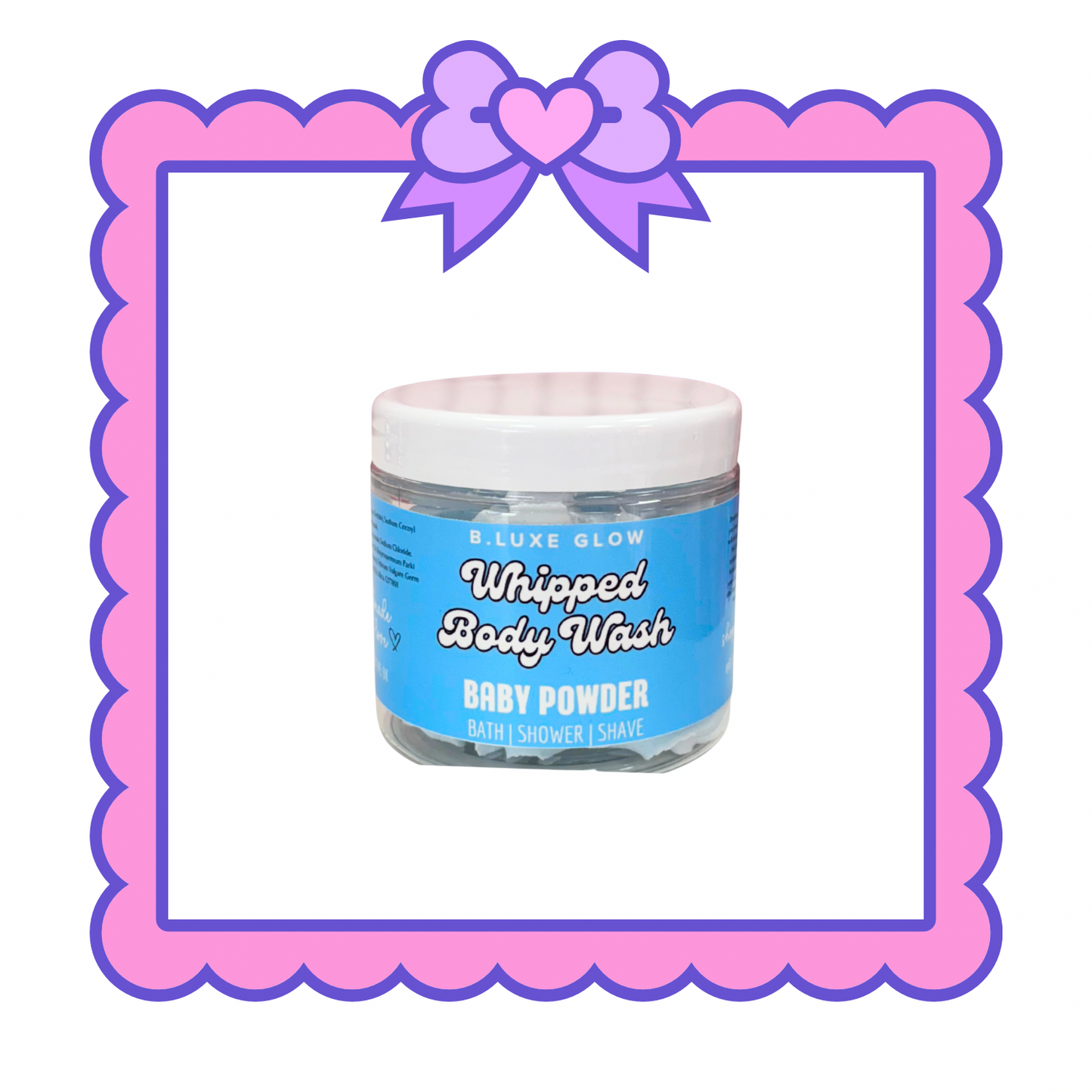 Whipped Body Wash - Baby Powder